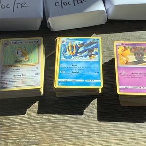 100 Pokémon card lot all rares!